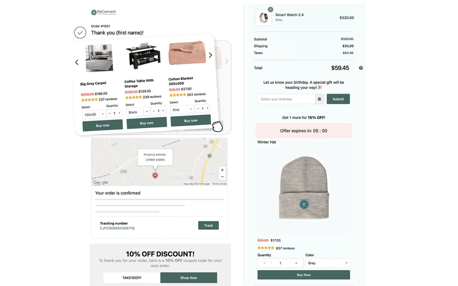 Smart upsell/cross-sell